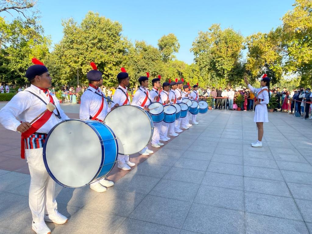 Band Performance By Air Force Bal Bharti School at NWM