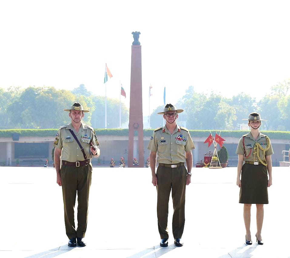 Chief of Australian Army Visited at NWM
