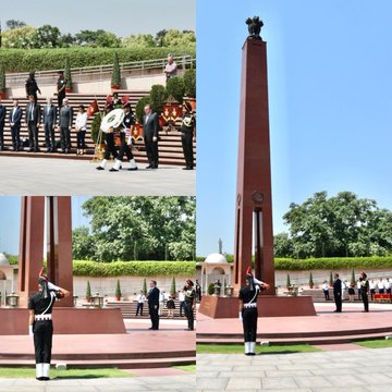 Mr Boris Pistorius, The German Minister of Defence, paid homage to Bravehearts at NWM on 06 Jun 23