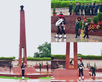 General Phan Van Giang, MOND, Soci. Repu. of Vietnam paid homage at NWM on 19 Jun 23