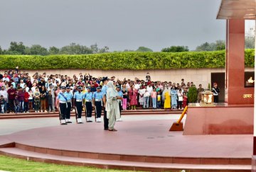 Veer Naris attending Ekta Samaan Samaroh, paid homage to Bravehearts at NWM on 15 Oct 23