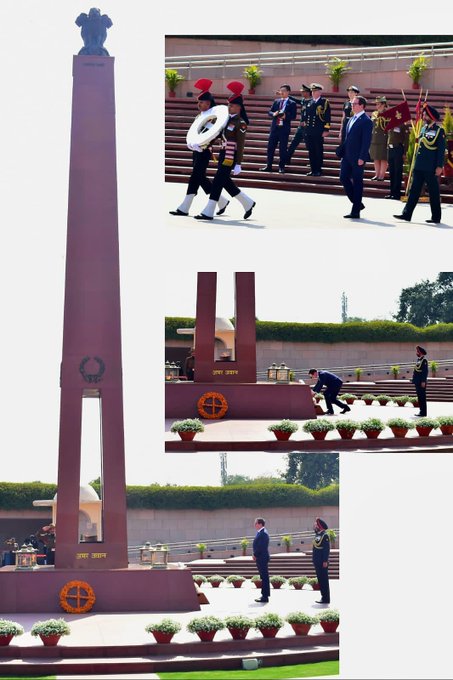 Mr Matt Keogh, Minister of DPV’ Affairs, Australia paid homage at NWM on 22 Feb 24