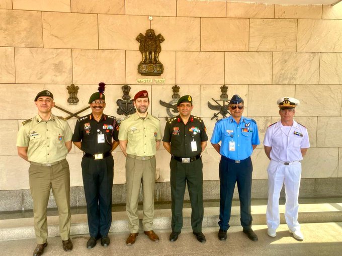 Brig General A Grassano, Deputy Chief of Italian Defence Staff taken on guided tour of NWM 13 Mar 24