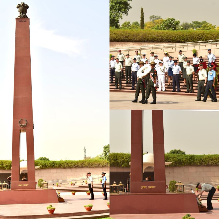 Maj Gen Roy Sillen, Commander of the Netherlands Defence Academy, paid homage at NWM on 11 Jun 24
