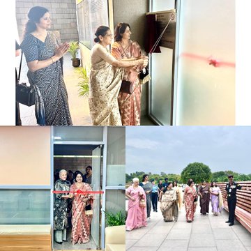 Smriti Sthal for NOK ceremonies was inaugurated by Mrs Anupama Chauhan, President, DWWA at NWM on 28