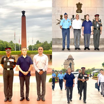 Gen Uchikura Hiroaki, COAS, Japan, visited NWM on 11 Sep 24