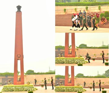 Maj Gen Yousef Maayouf Saeed Al Hallami, Commander, UAE Land Forces, paid homage at NWM on 28 Oct 25