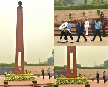 Maj Gen R M Abdulla Al Shamsi, Commander, UAE AF & Air Defence, paid homage at NWM on 30 Oct 25