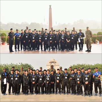 Students from Arunachal Pradesh, under Op Sadbhavna, were taken on guided tour of NWM on 10 Nov 24
