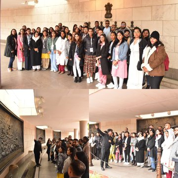 40 youth of Indian Diaspora from 12 countries, paid homage to Bravehearts at NWM on 30 Dec 24