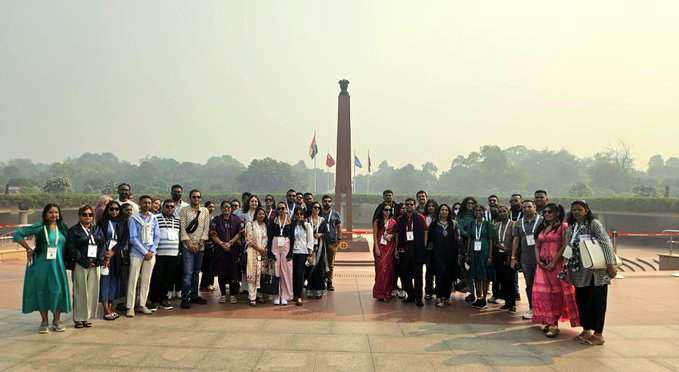 On 83rd edition of KIP under MEI India Indian Diaspora paid tribute at NWM on 13 Nov 25
