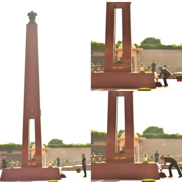 Col Sidharth Ahlawat, Commanding Officer, all ranks and veterans, paid homage at NWM on 17 Nov 25