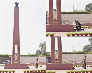 Serving & veteran officers of SS-69 & WS-15 reunited paid homage to Bravehearts at NWM on 04 Mar 25