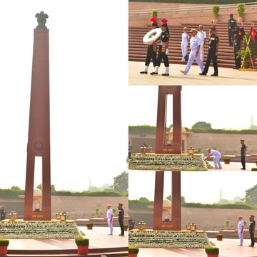 Ad. Guilherme Da Silva Costa, HCE, JS of Brazilian Armed Forces paid homage at NWM on 18 Nov 25