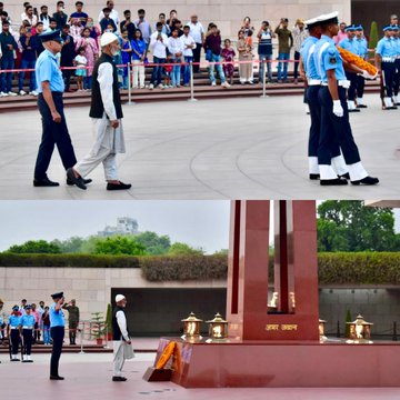 Mr Gulam Rasool Malik S/o Sep Manzoor Ahmad Malik paid homage to Bravehearts at NWM on 16 Apr 25
