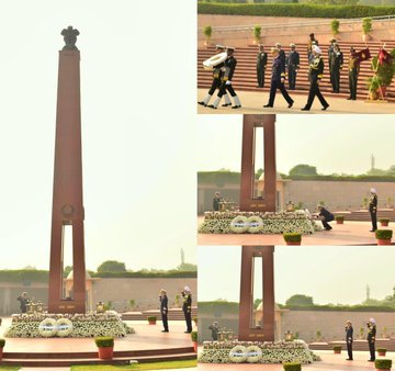 Rear Admiral Mohamed Tahin, Inspector of the Royal Navy Morocco, paid homage at NWM on 25 Nov 25