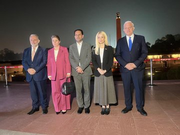 H.E. Ms Annita Demetriou, Pres. Rep., Cyprus, were taken on guided tour of NWM on 26 Nov 25
