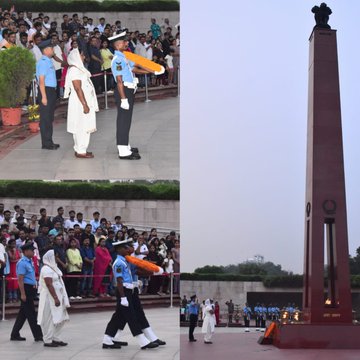 In a solemn NOK ceremony Mrs Sangeeta Rani Sep Vrahma Pal Singh, KC, paid homage at NWM on 12 Jul 25