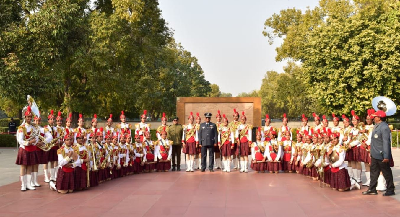 All Girls Band Team of Birla Balika Vidyapeeth, Pilani, gave a Band Performance at NWM on 10 Jan 26