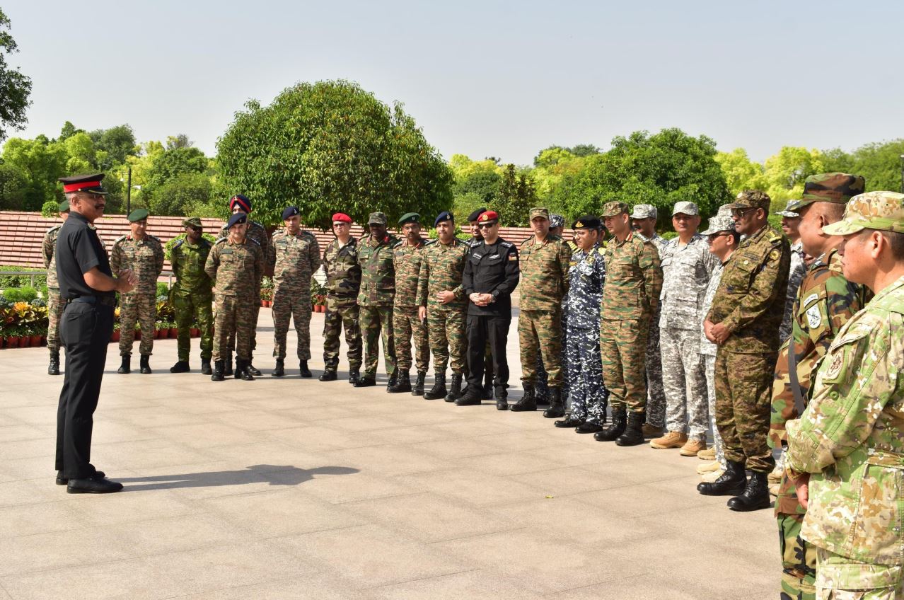 Student Officers of Indian Armed Forces & Friendly Nations taken on guided tour of NWM on 23 Apr 26