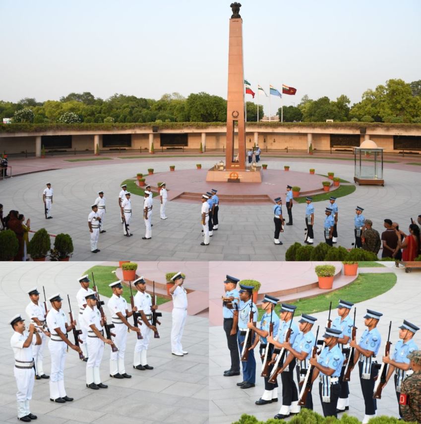 A solemn Change-of- Gaurd and Next-of-Kin ceremony at NWM on 17 May 26