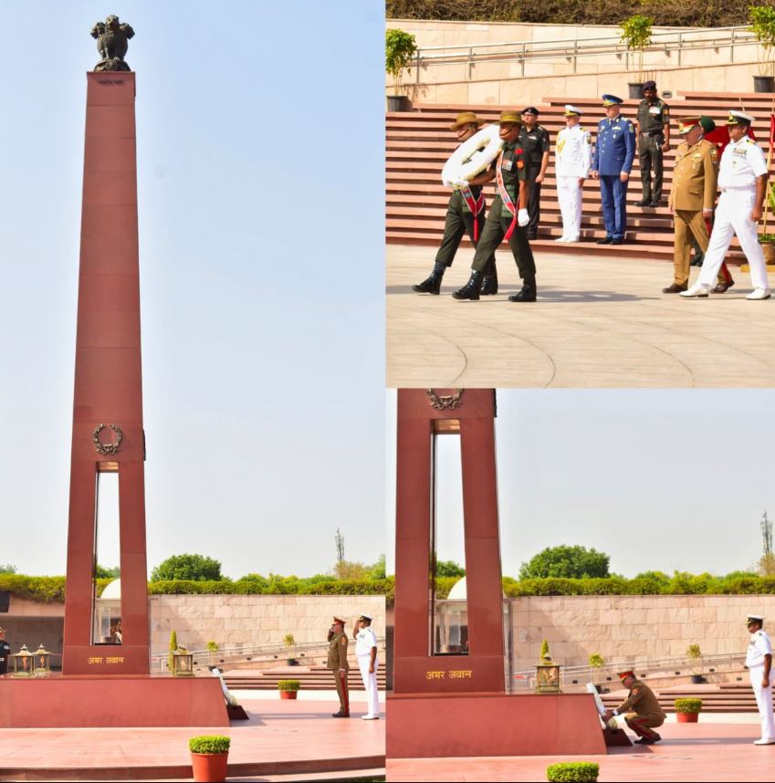 Lt Gen Eng Liviu-Mihai IANCU, Deputy CDDP, Romania, paid homage at NWM on 26 May 26