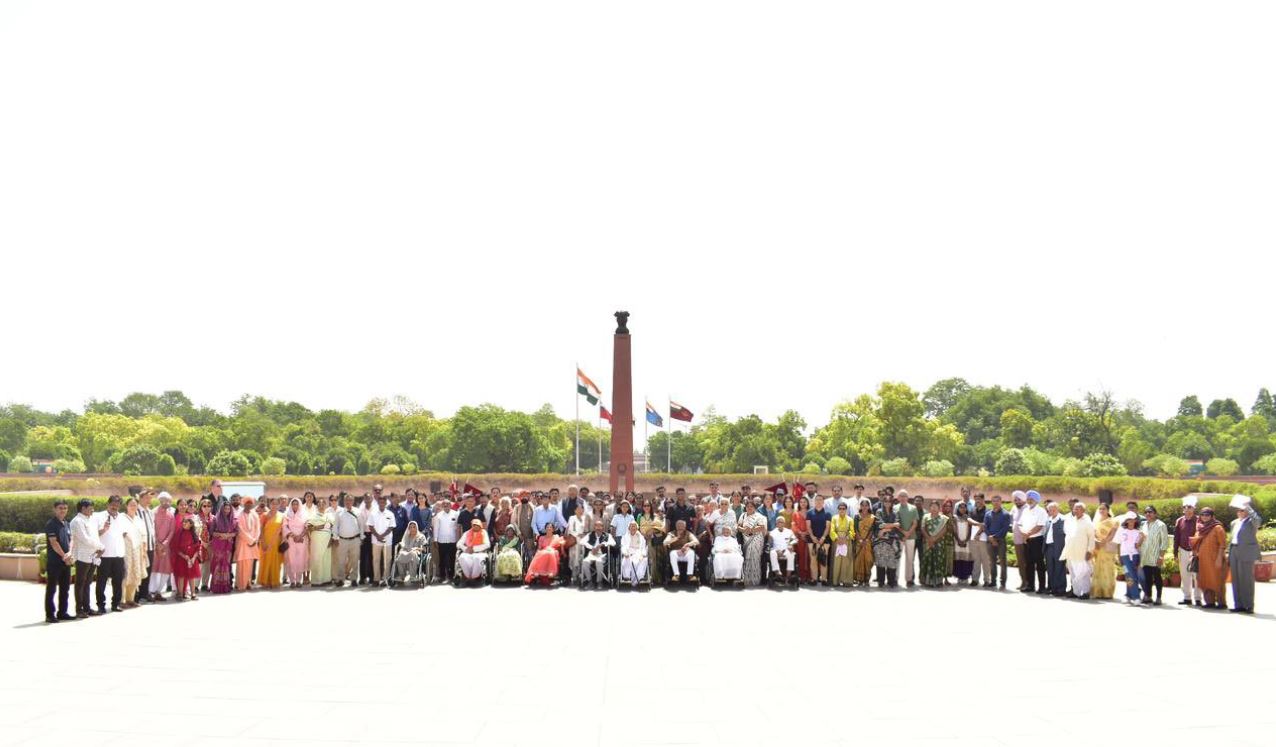 Padma Awardees 2026 visited NWM and paid homage to Bravehearts at NWM on 26 May 26 