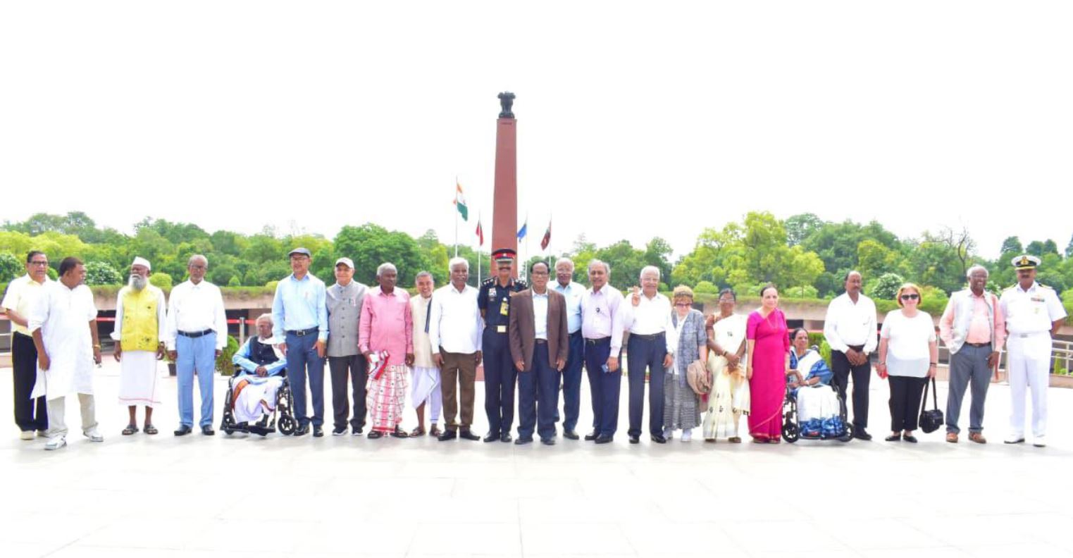 On visit to National War Memorial, Padma Awardees 2026 taken on guided tour of NWM on 24 Jun 26