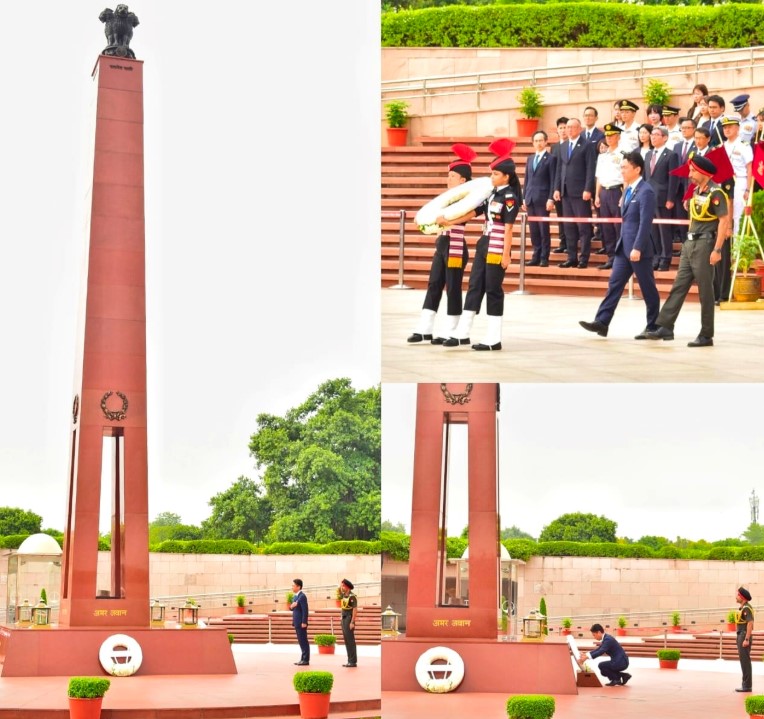 Japanese Defence Minister Shinjiro Koizumi paid homage to Bravehearts at NWM on 20 Aug 26