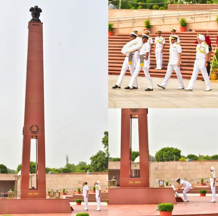 Vice Admiral Damian Fernando, Commander of the Sri Lanka Navy, paid homage at NWM on 27 Aug 26