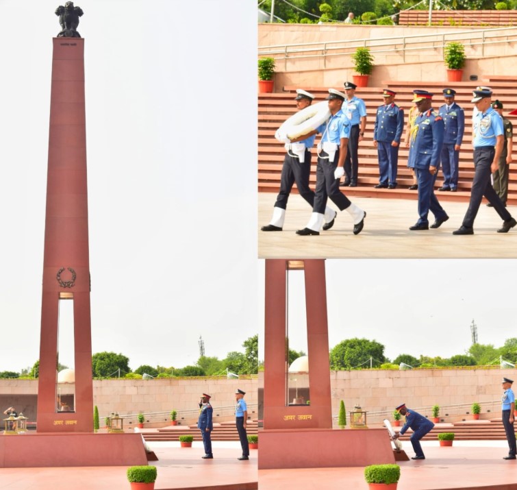 Maj Gen Bernard Waliaula, Commander Kenya Air Force, paid homage at NWM on 08 Sep 26